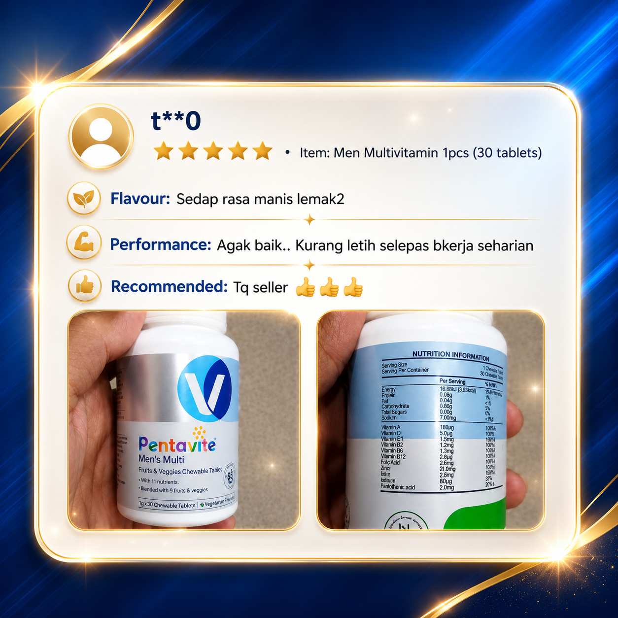 Customer feedback 5
