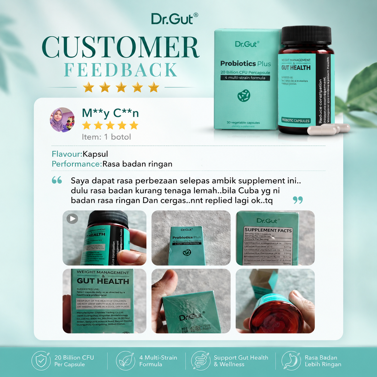 Customer feedback 1