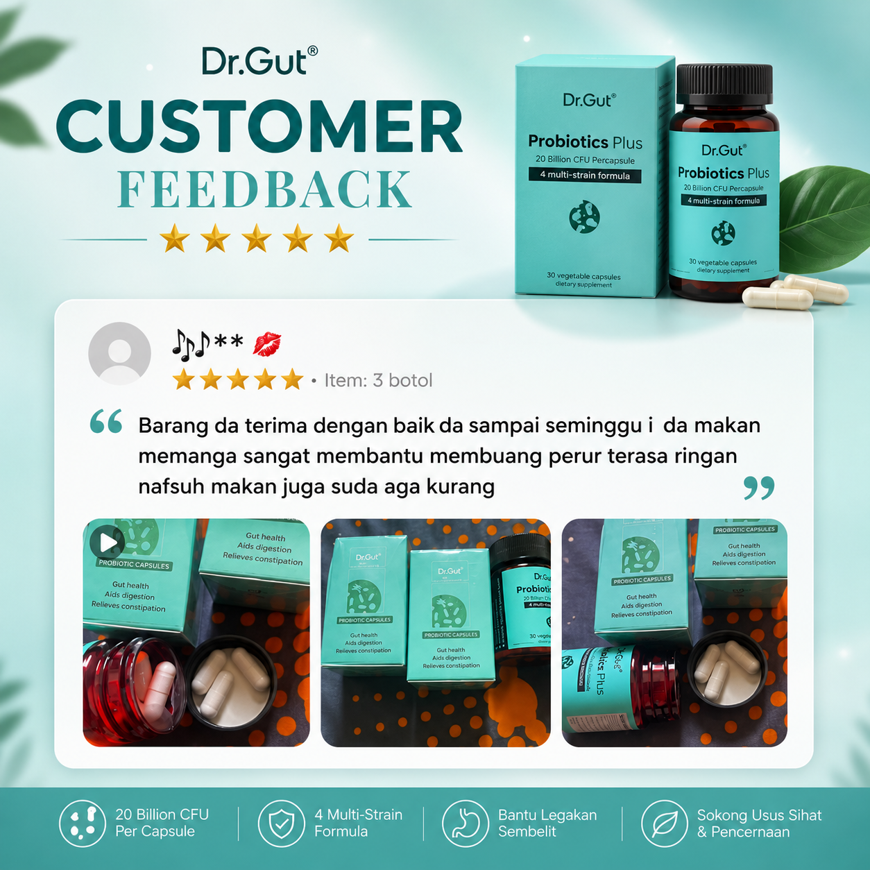 Customer feedback 3