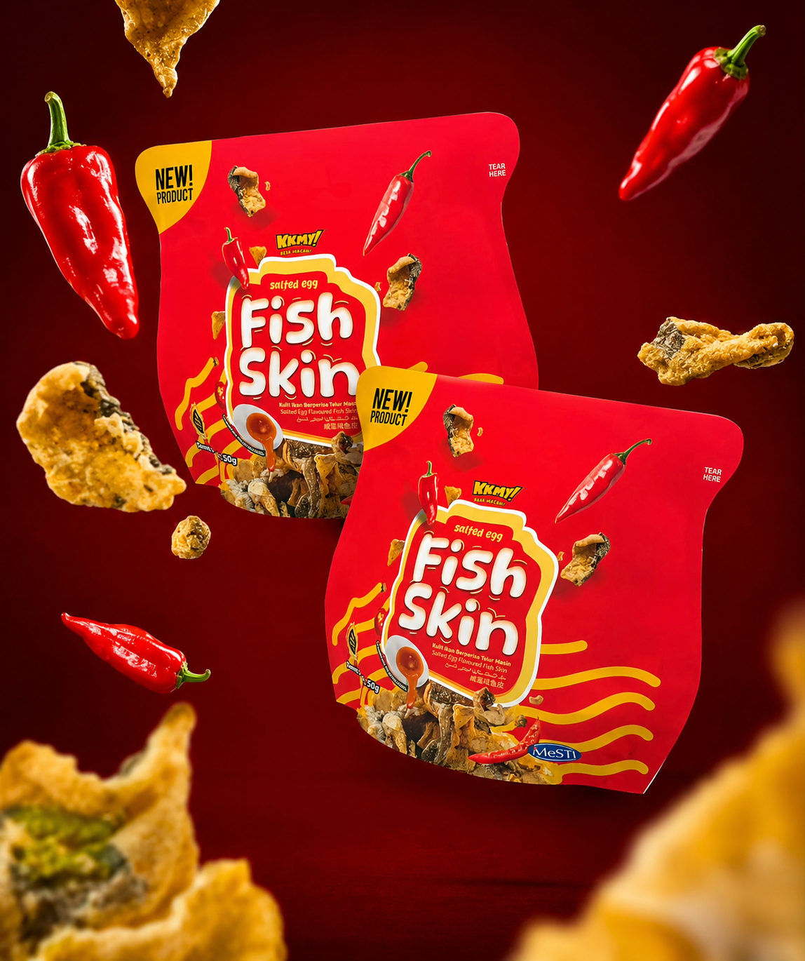 FISH SKIN - 2 PACKS