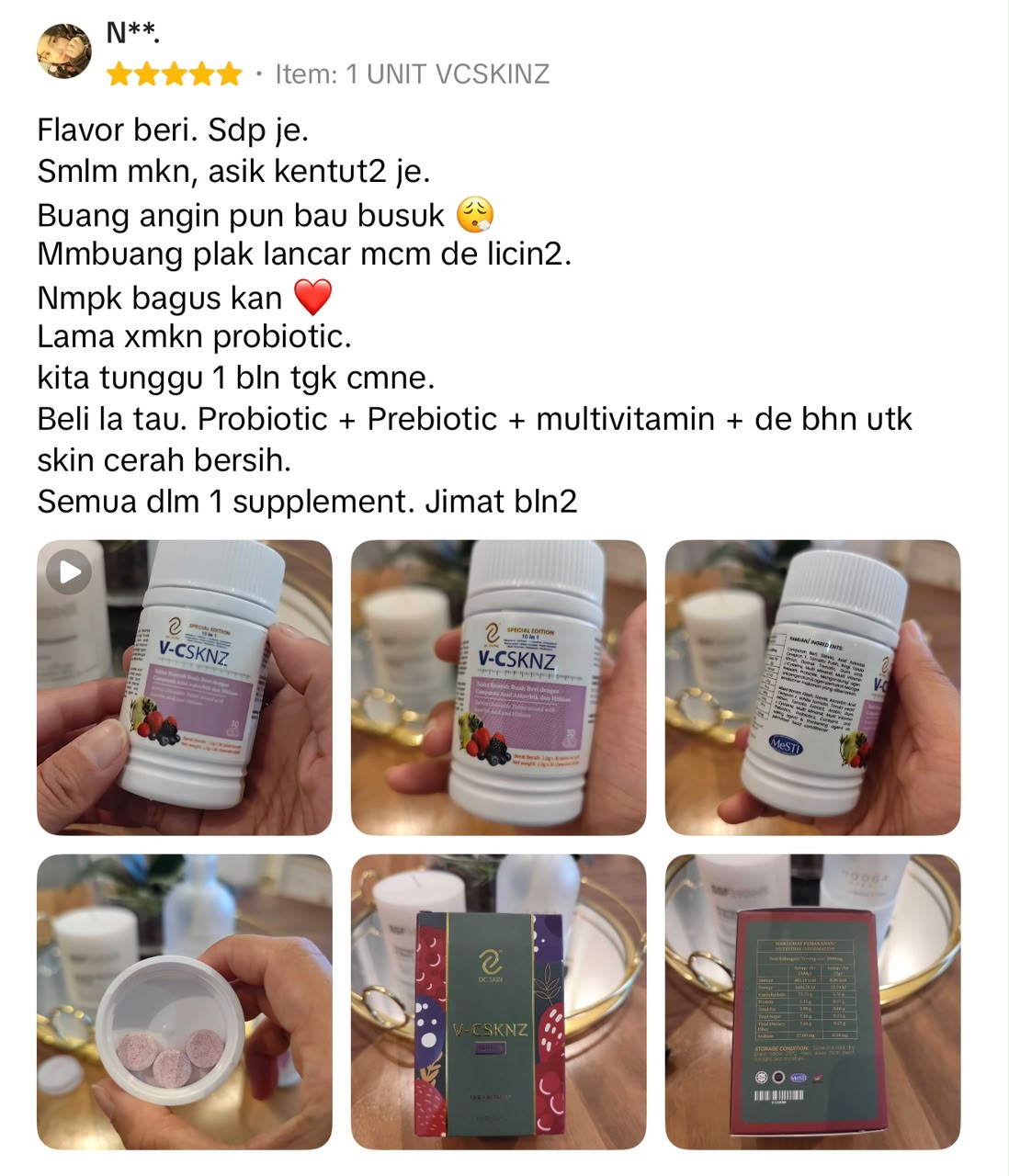 Customer feedback 1